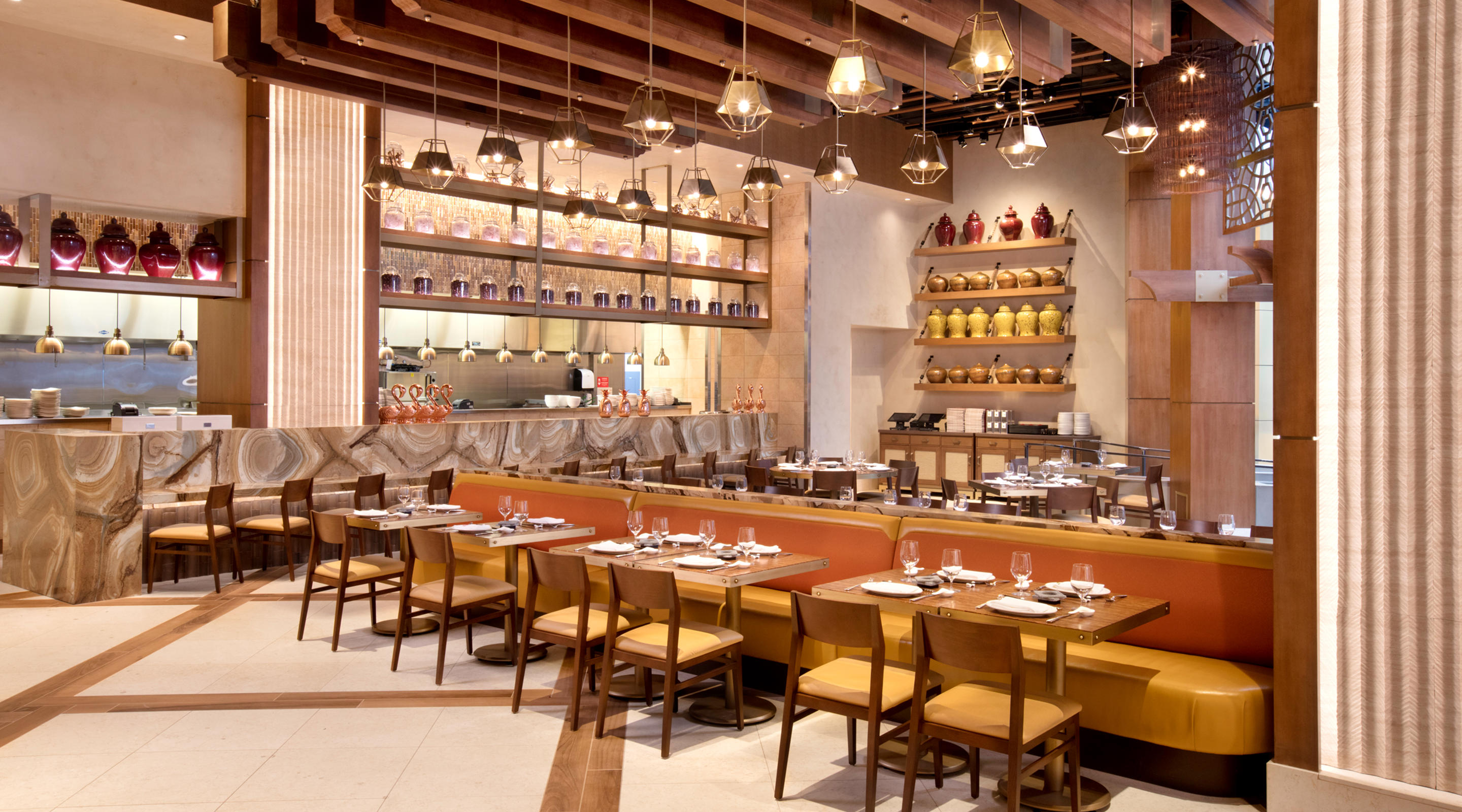 Take your appetite on a culinary tour of Asia at Ginger.